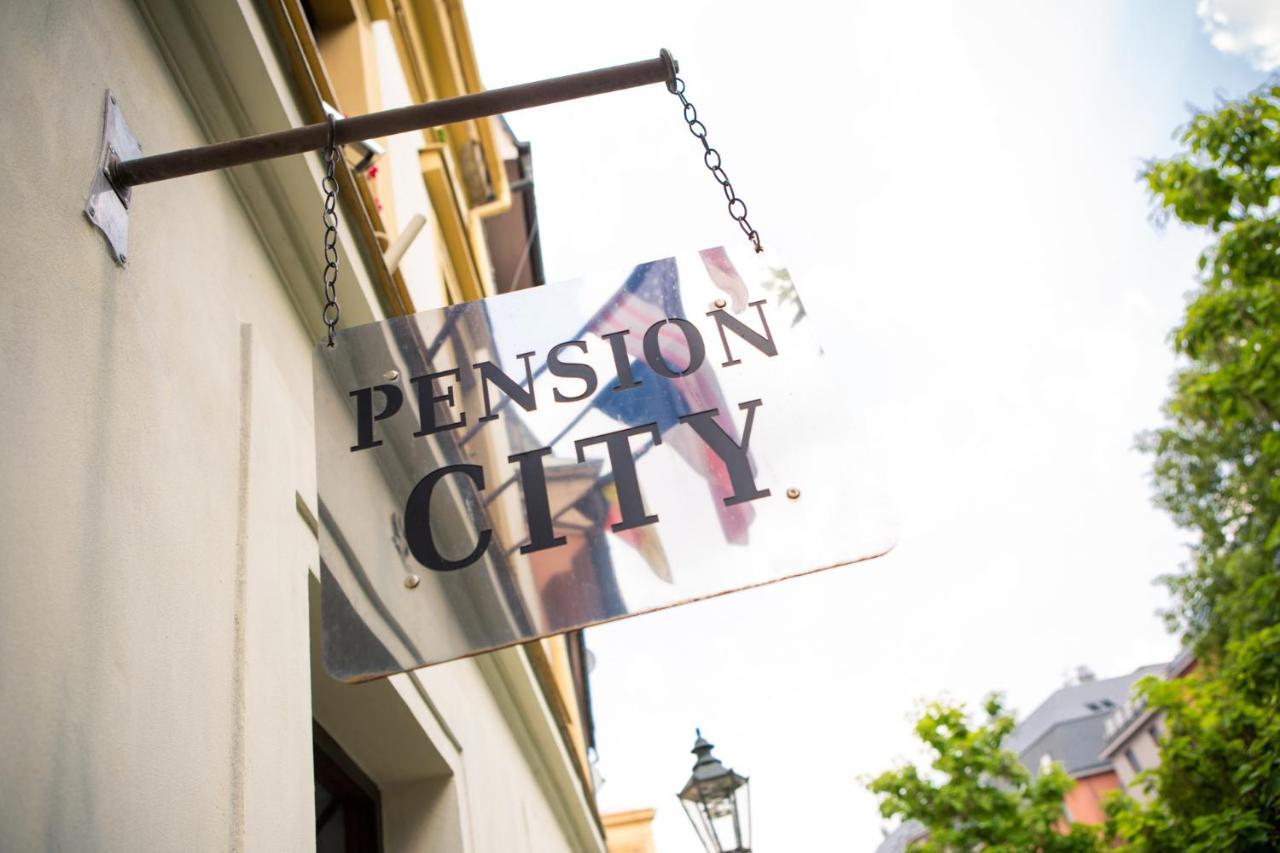 Pension City Plzeň Exteriör bild